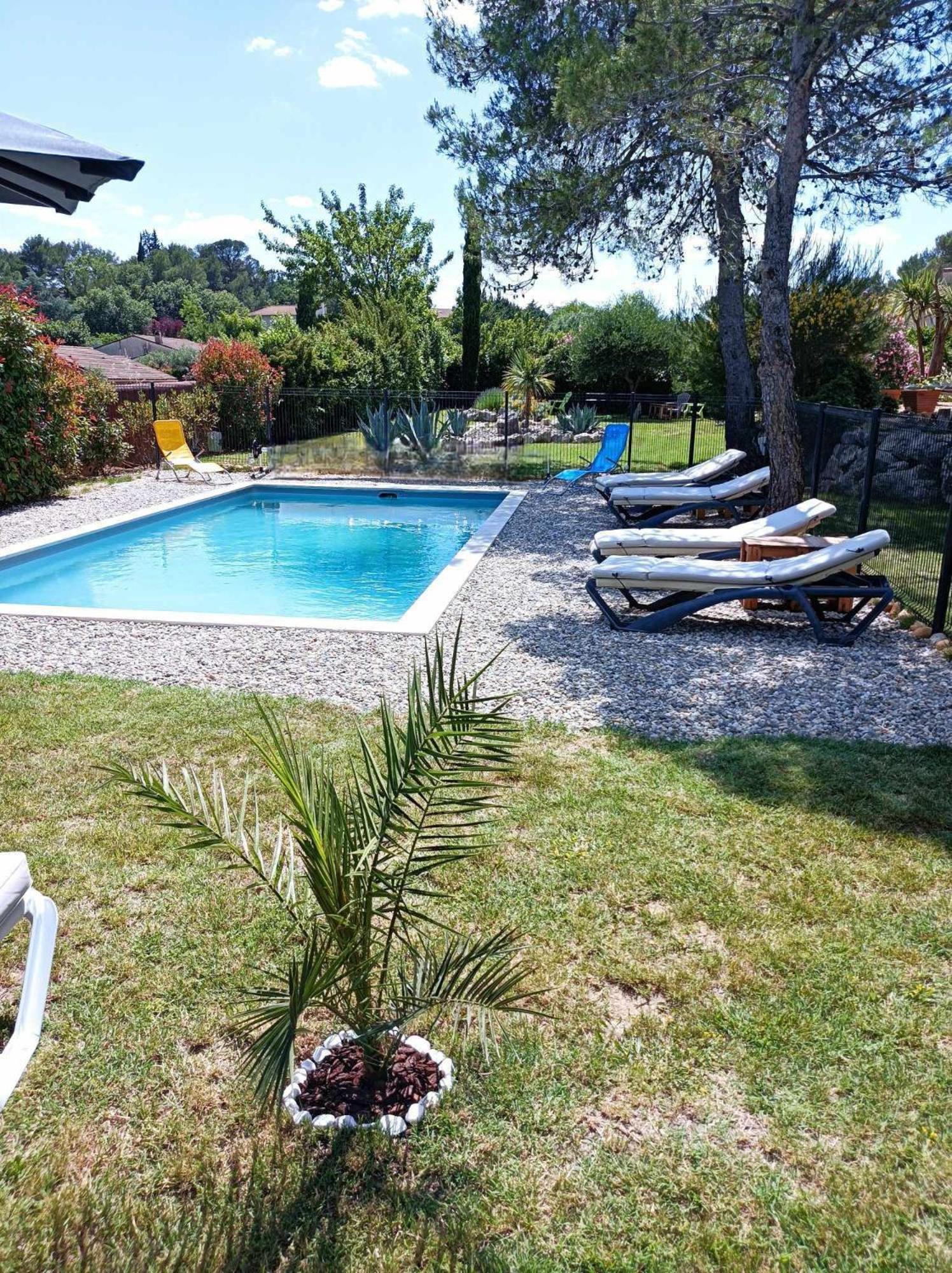 Anduze Gite Les Lauriers Au "Petit Clos Des Cigales" Massillargues-Attuech Luaran gambar
